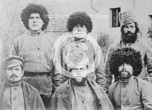 Types of Russian prisoners, between 1914 and c1915. Creator: Bain News Service.