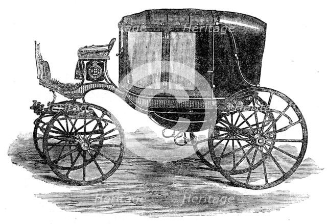 The International Exhibition: carriage by Stevenson and Elliot, of Stirling, 1862. Creator: Unknown.