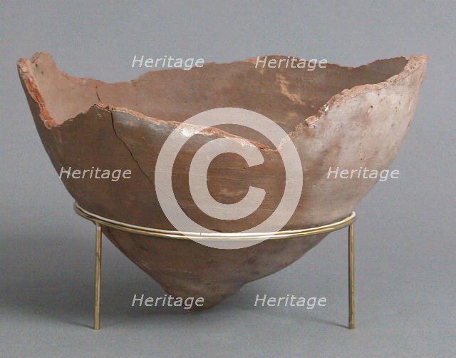 Amphora Fragment, Coptic, 4th-7th century. Creator: Unknown.