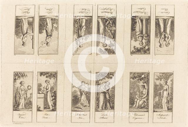 Good Human Qualities, 1789. Creator: Daniel Nikolaus Chodowiecki.