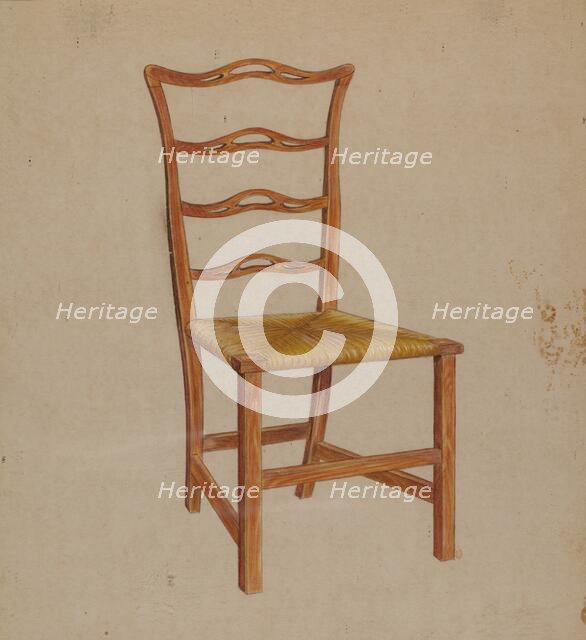 Side Chair, c. 1939. Creator: Ruth Bialostosky.