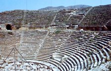Theatre, Hierapolis, Pamukkale, Turkey, 190BC. Artist: Unknown