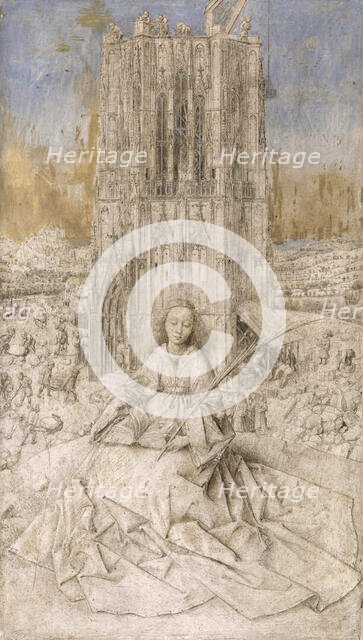 Saint Barbara, 1437. Creator: Jan van Eyck.