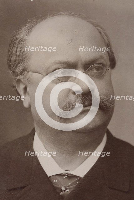 Portrait of the Composer Charles Lecocq (1832-1918). Creator: Nadar, Gaspard-Félix (1820-1910).