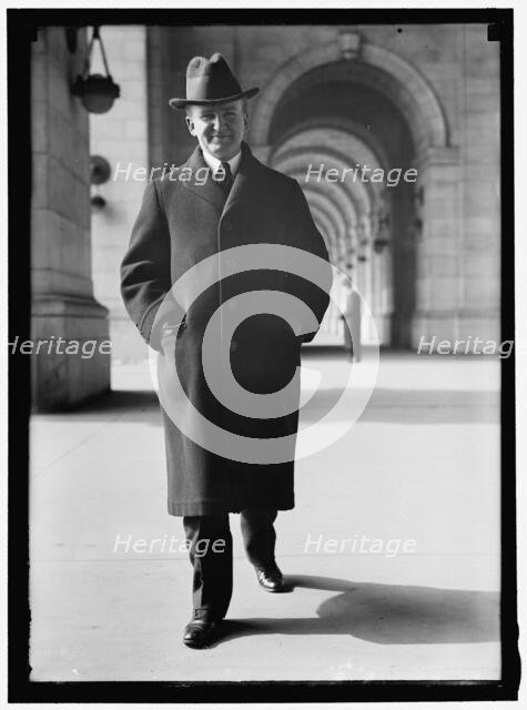 Joseph Tumulty, between 1913 and 1917. Creator: Harris & Ewing.