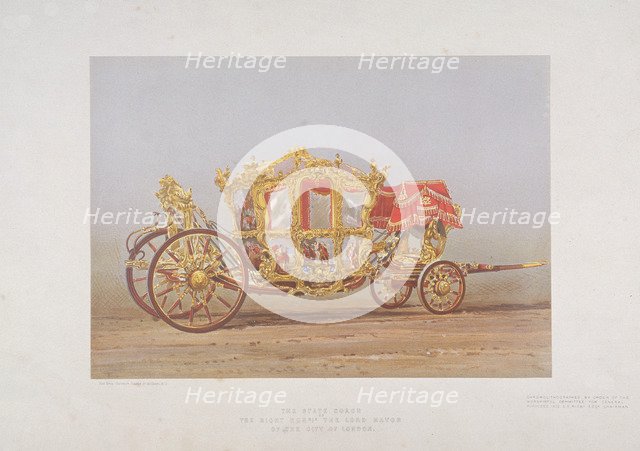 Lord Mayor's Coach, 1872. Artist: Kell Brothers