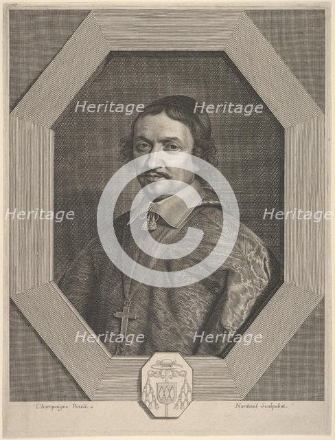 Victor Bouthillier, 1651. Creator: Robert Nanteuil.