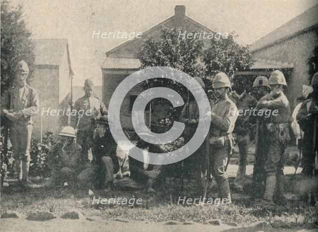 'Boer Prisoners', 1902. Artist: Horace Walter Nicholls.