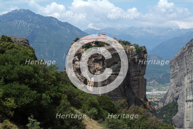 Meteora, Greece, 2003. Creator: Ethel Davies.