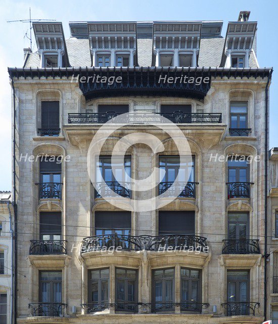 42-44 Rue Saint-Dizier, Nancy, (1903-1905), c2014-2017. Artist: Alan John Ainsworth.