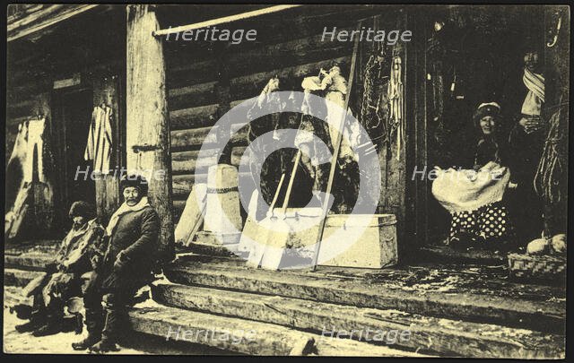 Iakutsk: Small Market, 1904-1917. Creator: Unknown.