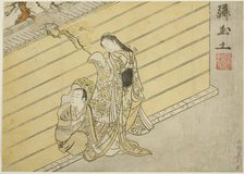 The Hole in the Wall, 1765. Creator: Suzuki Harunobu.