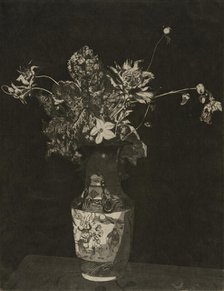 L'Agonie des Fleurs (Black and White Version), 1890-95. Creator: Theodore Roussel.