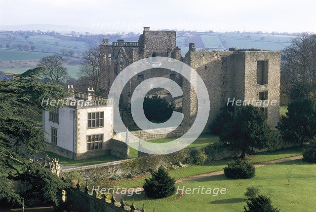 Hardwick Old Hall, Derbyshire, 1997. Artist: Unknown