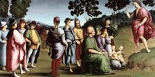 'Saint John the Baptist Preaching', 1505. Artist: Raphael