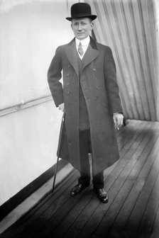 Guglielmo Marconi (1874 - 1934), c. 1915.