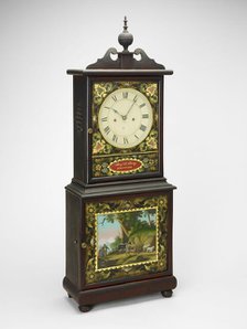 Shelf Clock, c. 1820/40. Creator: Benjamin Torrey.