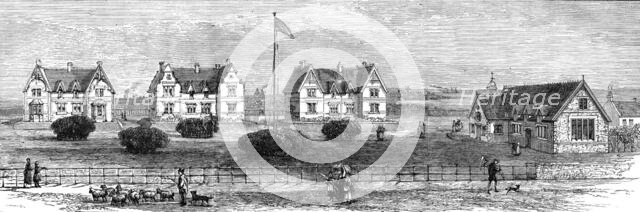 The Northumberland Village Homes at Whitley, Near Tynemouth, 1883. Creator: Unknown.