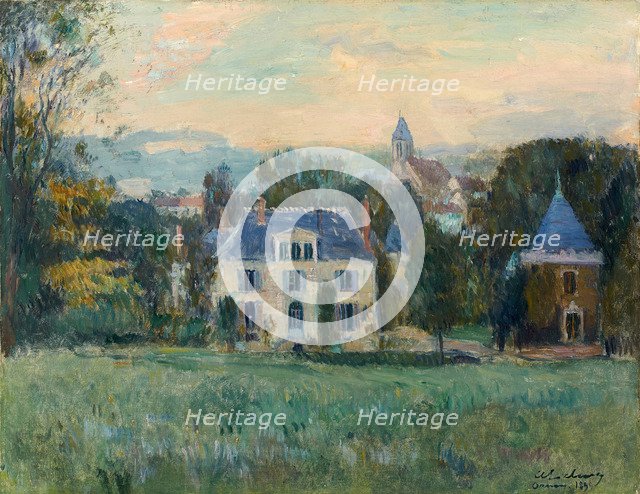 La maison de Paulin, Ornans , 1899.