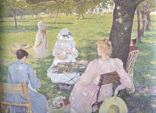 In July - before noon or The orchard, 1890.