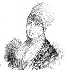 The late Mrs. Fry, 1845. Creator: Unknown.