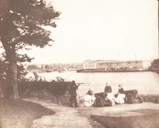 Plymouth from Mt. Edgcumbe, September 1845. Creator: William Henry Fox Talbot.