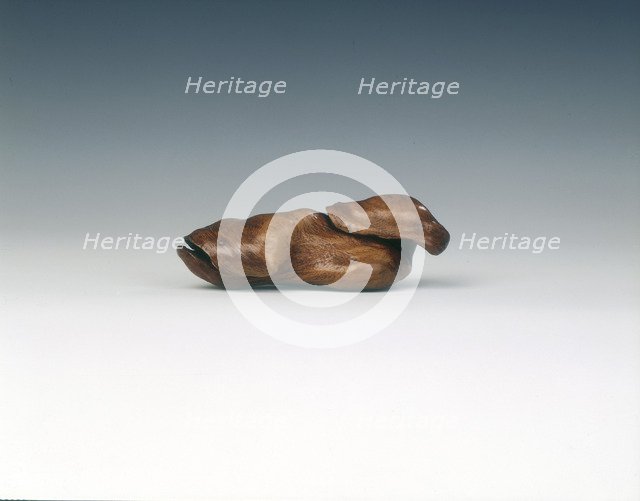 Wooden whale, Qing dynasty, China, 1644-1911. Artist: Unknown