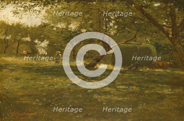 Harvest Scene, ca. 1873. Creator: Winslow Homer.