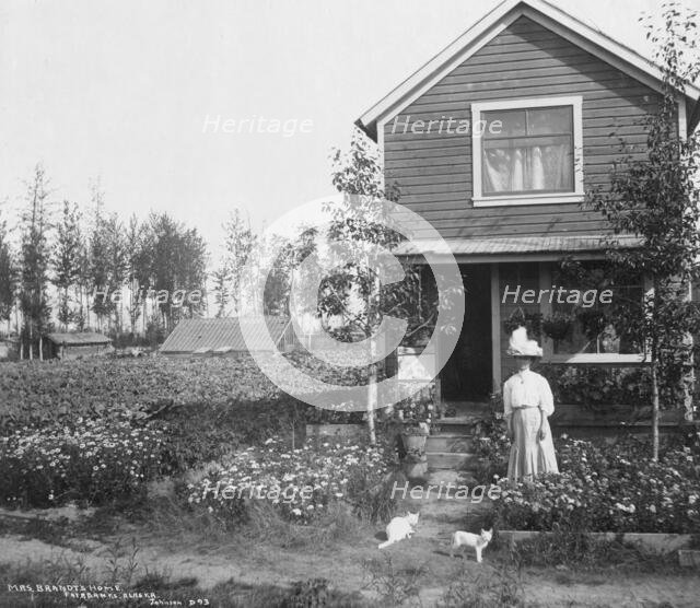 Mrs. Brandt's home, 1916. Creator: Unknown.