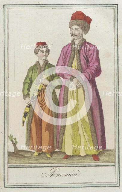 Costumes de Différents Pays, 'Armenien', c1797. Creators: Jacques Grasset de Saint-Sauveur, LF Labrousse.