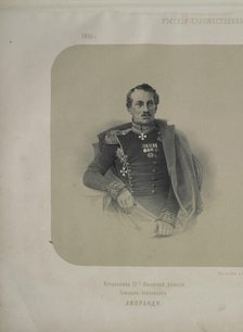 Portrait of General Pavel Petrovich Liprandi (1796-1864), 1855. Creator: Timm, Wassili (George Wilhelm) (1820-1895).