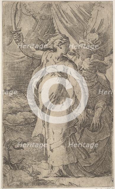 Judith, early 16th century. Creator: Parmigianino.