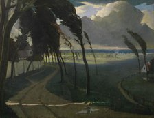 Storm, 1899. Creator: Eugene Laermans.