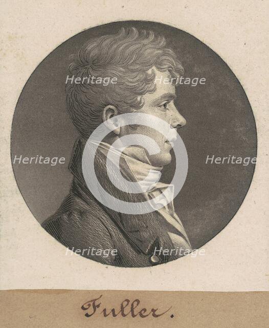 John Coles III, c. 1808. Creator: Charles Balthazar Julien Févret de Saint-Mémin.