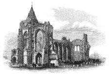 The Archaeological Institute of Great Britain and Ireland: Crowland Abbey, Lincolnshire, 1861. Creator: Unknown.