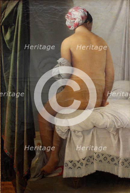 The Valpinçon Bather (La Grande Baigneuse), 1808. Artist: Ingres, Jean Auguste Dominique (1780-1867)
