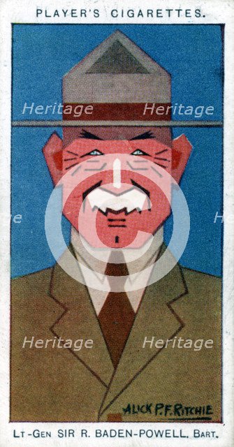 Robert Baden-Powell, 1st Baron Baden-Powell, 1926. Creator: Alick P F Ritchie.
