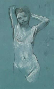 Study of a Young Girl. Creator: John MacAllan Swan.