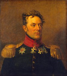 Portrait of General Yermolay Fyodorovich Kern (1765-1841), before 1825.