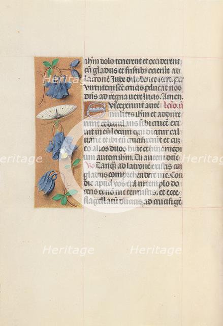 Hours of Queen Isabella the Catholic, Queen of Spain: Fol. 54v, c. 1500. Creator: Master of the First Prayerbook of Maximillian (Flemish, c. 1444-1519); Associates, and.