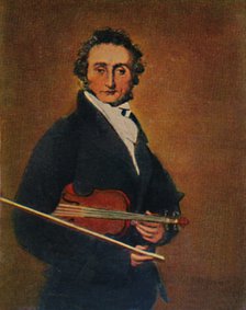 'Niccolò Paganini 1782-1840', 1934. Creator: Unknown.