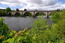 Tay Bridge, Dunkeld, Perthshire, Scotland.