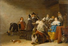 Company of Music-Makers, c1645-1650. Creator: Anthonie Palamedesz