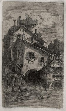 The Mill, 1866. Creator: Rodolphe Bresdin (French, 1822-1885).