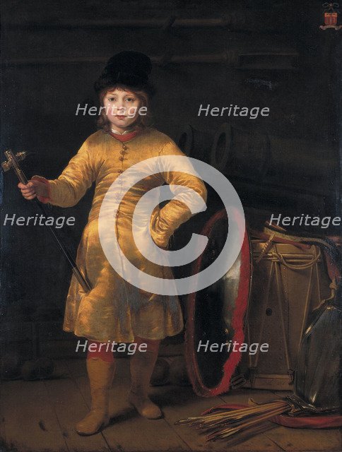 Otto van der Waeyen in a Polish costume, 1656. Artist: Bol, Ferdinand (1616-1680)