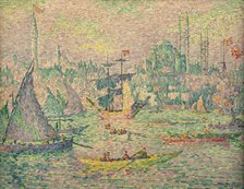 The Golden Horn, Mist, 1907. Creator: Signac, Paul (1863-1935).