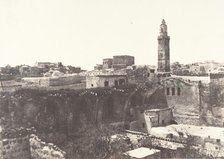 Jérusalem, Sainte-Marie-la-Latine, 1854. Creator: Auguste Salzmann.