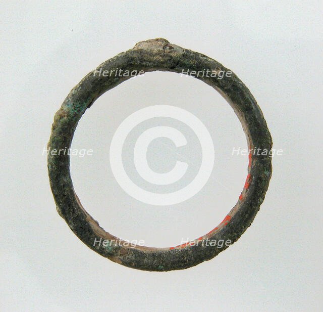 Plain Ring, Frankish, 7th century. Creator: Unknown.