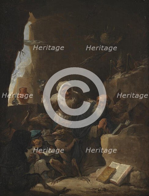 The Temptations of Saint Anthony, 1647-1649. Creator: David Teniers II.