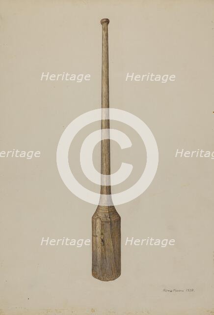 Wine Masher, 1938. Creator: Alfonso Moreno.